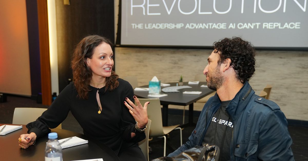 Jessica in intimate conversation